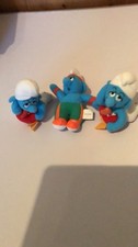 3 Smurf McDonald’s Soft toys