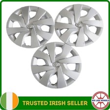 3 x  Genuine Toyota Vitz Wheel Trims Hub Caps 14''