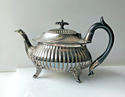 Britannia metal teapot - metal,