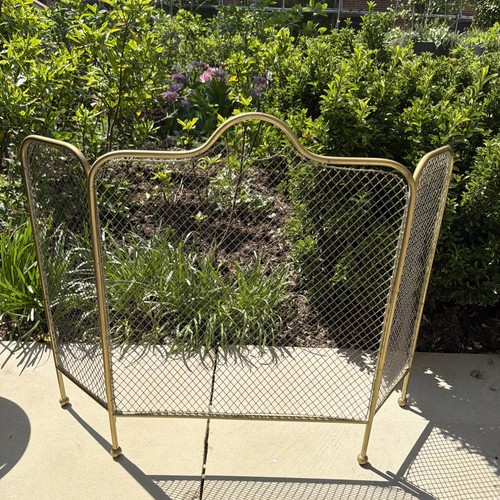 Brass folding panel - folding, fire
