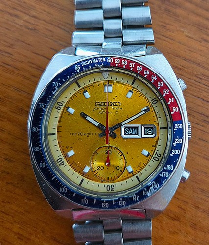 Seiko pogue resist 6139 - pogue, on