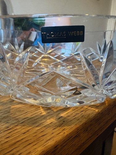 Vintage thomas webb crystal - webb,