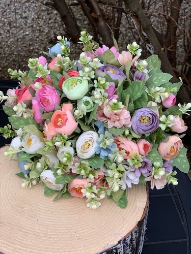 Bridal wedding bouquet - wedding, pastel