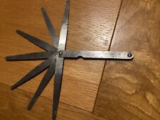 Vintage Lufkin Rule Co No 208T Feeler Gauge PAT JAN 27 1925 Saginaw Michigan USA