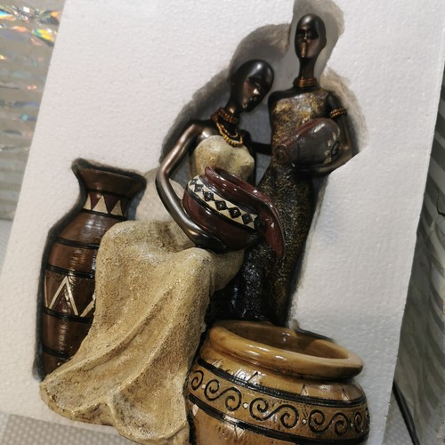 Africa water fountain - fountain, native