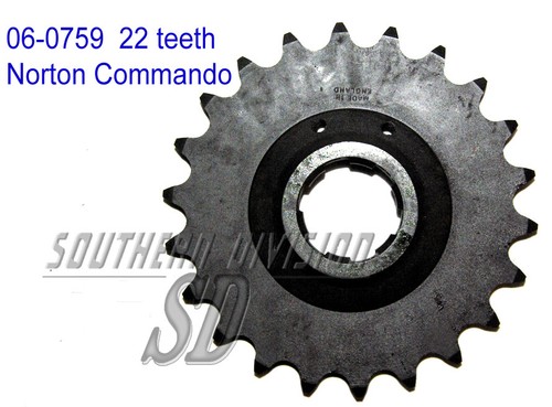 0759 gearbox sprocket 22 - 06-0759,