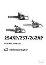 HUSQVARNA CHAINSAW 254XP 257