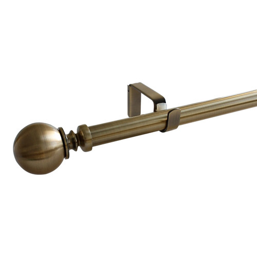 Extendable curtain single pole - single,