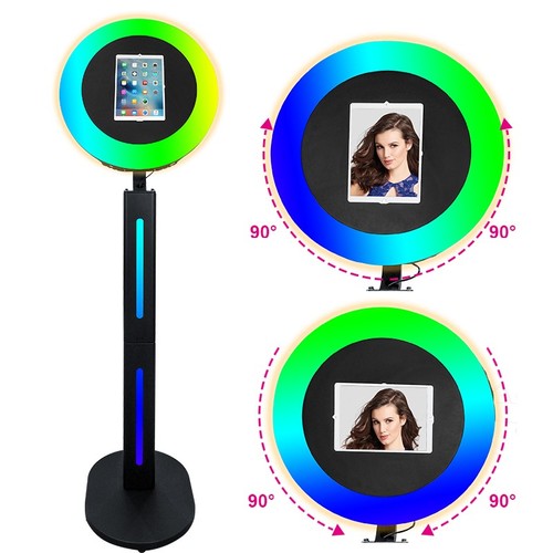 Black ipad photo booth - ipad, rgb
