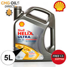 SHELL HELIX ULTRA PROFESSIONAL AF 5W-30 FULLY SYNTHETIC ACEA A5/B5 5L