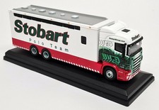 Oxford 1/76 - Scania Highline Horsebox IVY Eddie Stobart Diecast Truck