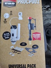 Fluidmaster Universal Cistern Pack Toilet Flush Inlet Outlet Repairkit PROCP002