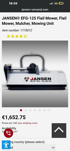 Jansen efg 125 - 2019, flail
