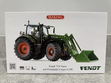 Wiking - Fendt 724 Vario w/Front Loader Tractor - 1:32 Scale - 077869 - New/Mint