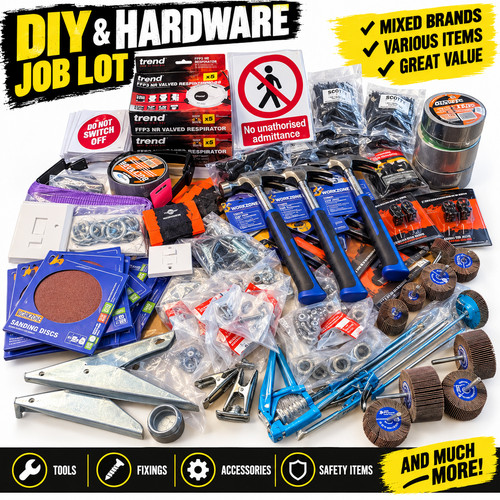 New tools hardware job lot - new,