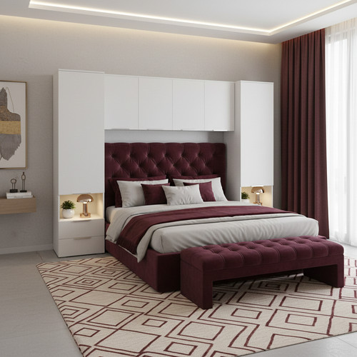 Cellini matte white overbed - matte,