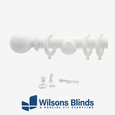 Curtain Pole - 35mm White -
