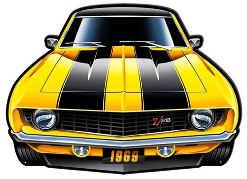 1969 z28 chevy camaro cut - camaro, out