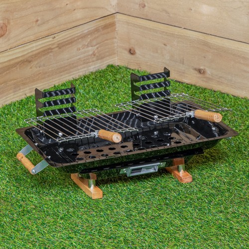 Black outdoor portable steel - outdoor,