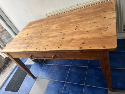 Farmhouse kitchen table - , pine