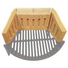 Fire Bricks Side Back & Sets Available Open Fire Grate Fire Clay Coal Saver 