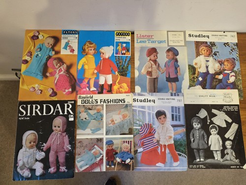 Vintage dolls clothes - 8, x