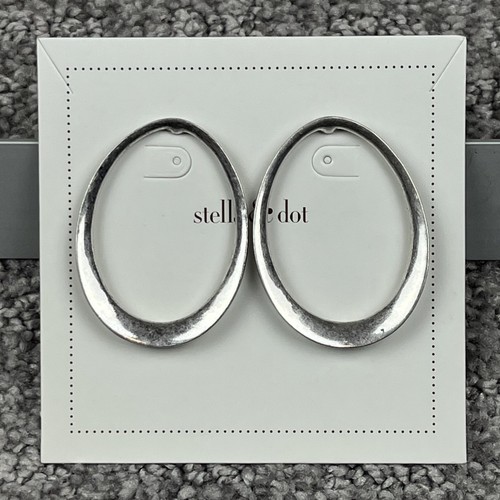 Stella dot earrings silver - earrings,