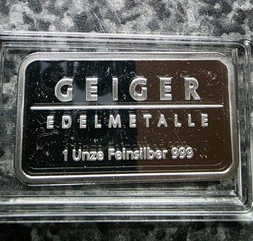 Silver bar geiger rare - 1,