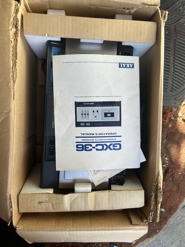 Pat tested akai gxc 36d - pat,