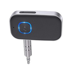AUX Bluetooth 5.0 Adapter 3.5mm Phone Car Stereo Music Receiver Built-in Mic