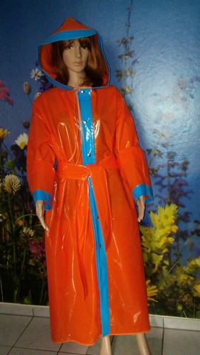 100 pvc rain - cape, paint