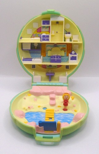 Vintage polly pocket beach - vintage, pocket,