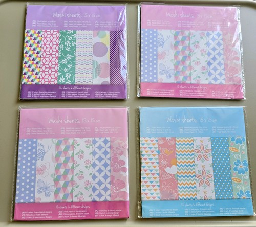 Packs washi paper - packs, sheets
