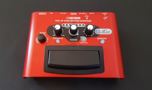 Boss ve2 vocal harmonist - ve2,