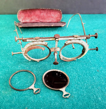 Antique 1880-1900 American Optical Co, Optician Eyeglasses With Xtra Lens & Case