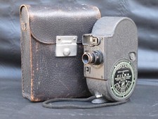 Vintage BELL & HOWELL wind-up cine camera Model 134-A, Made in USA