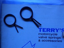 BURMAN GEARBOX H  HP  SELECTOR SPRINGS PAIR GENUINE TERRYS  AJS ARIEL PANTHER ET