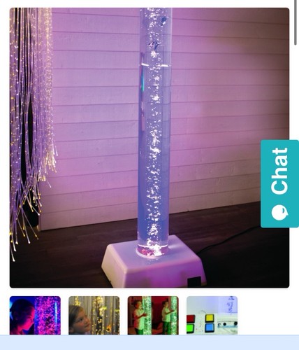 Tfh sensory bubble - tube, light