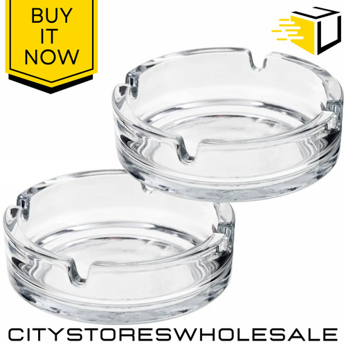 Sozali glass ashtrays set - ashtrays,