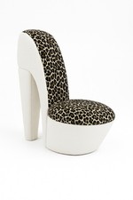 High Heel Chair Y2K | Leopard