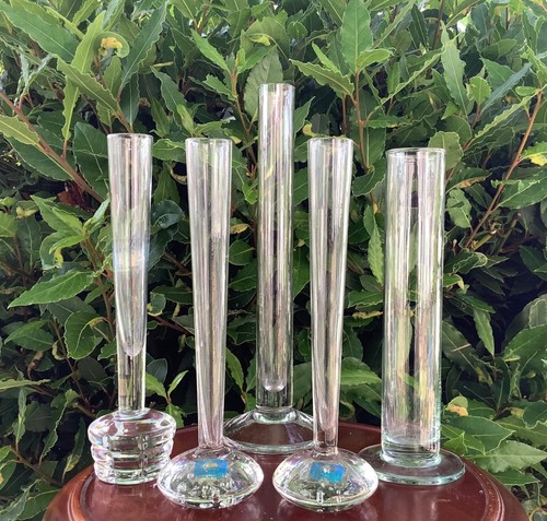 Set vintage glass stem - glass,