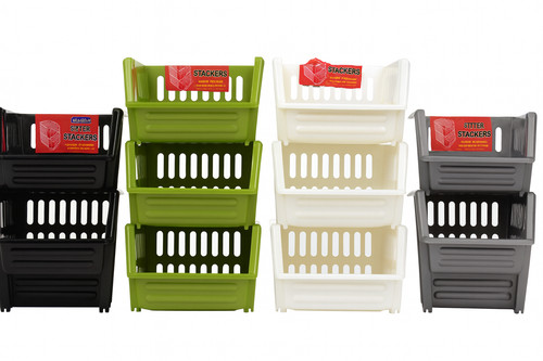 Tier plastic stackable - 3,