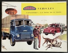 MORRIS COMMERCIAL VEHICLES Sales Brochure AUG 1956 #H.5674 Trucks PRIME MOVERS