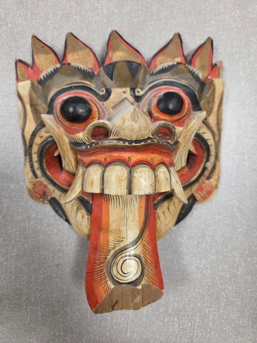 Hand carved balinese barong - carved,
