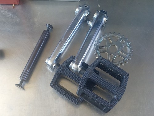 Mafia bmx piece cranks - 3, salt