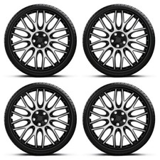 Wheel Trims 16" Black Silver