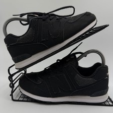 New Balance 574 Black Silver