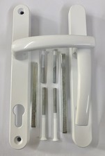 White upvc door - door, pair