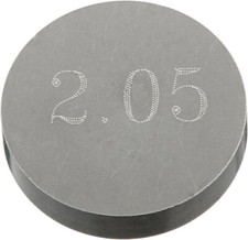 Motorcycle valve shim, 10