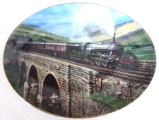 GAINSBOROUGH - VALLEYS AND VIADUCTS  BRADFORD EXCHANGE  COLLECTOR'S PLATE